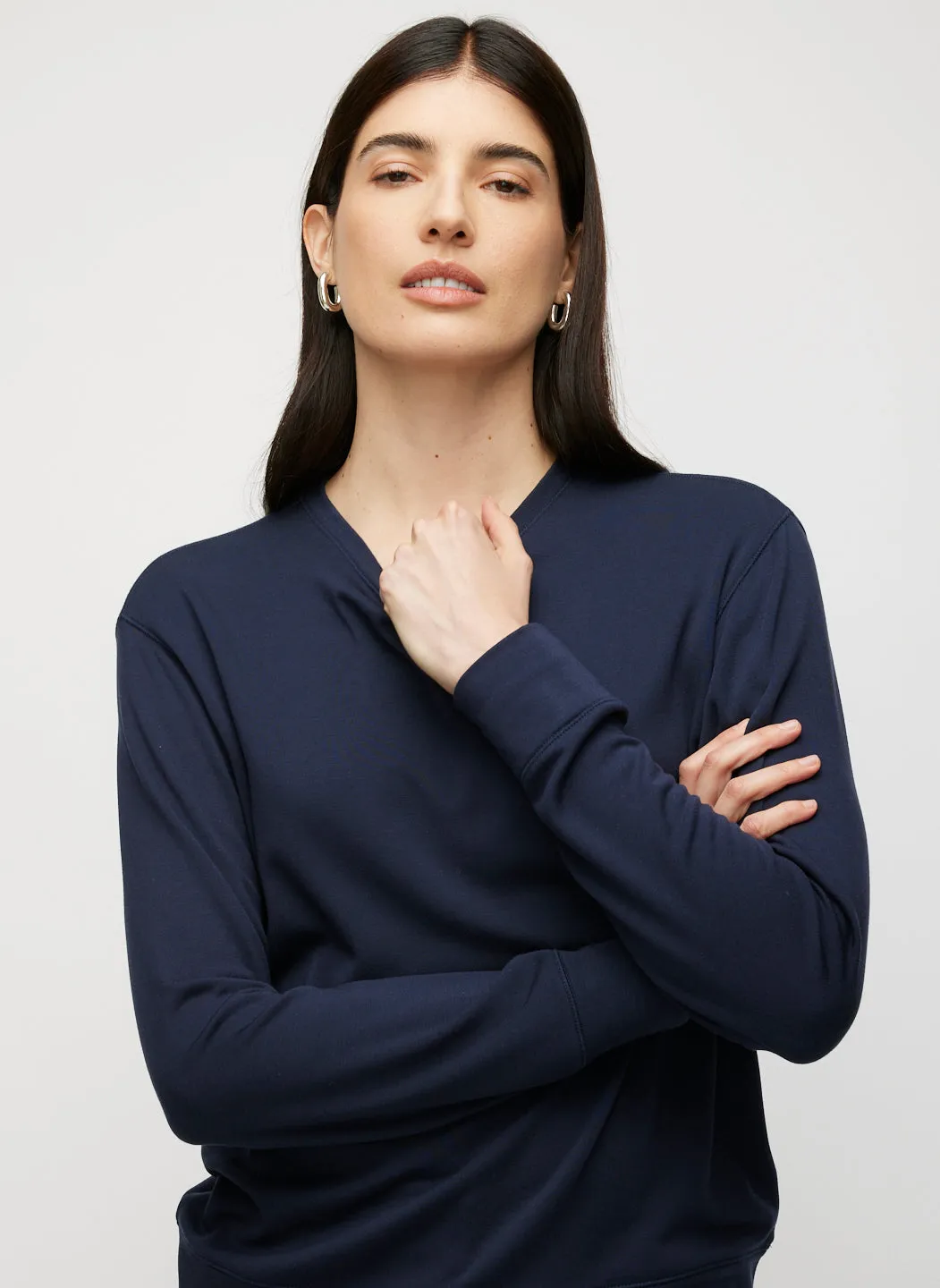 Devon Long Sleeve Pullover sold by Kit and Ace product image thumbnail 5