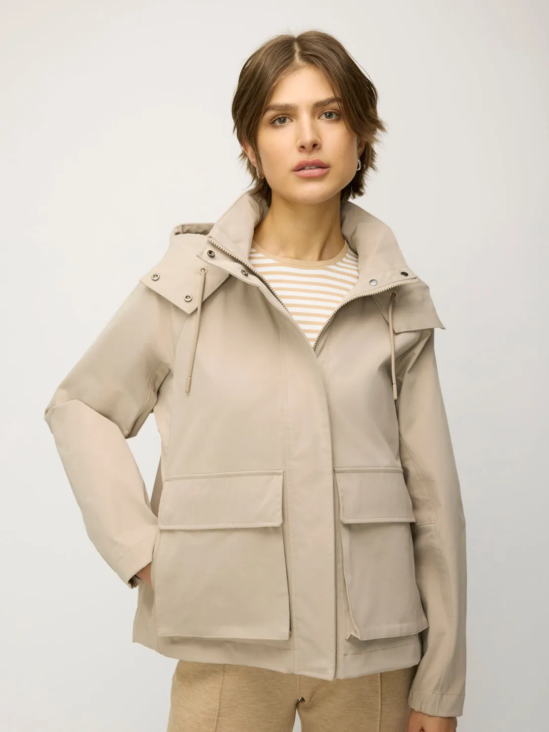 Avenue Utility Anorak Jacket sold by Kit and Ace