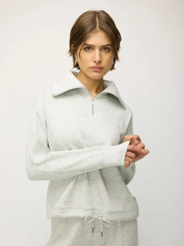 Restore Quarter Zip Popover sold by Kit and Ace