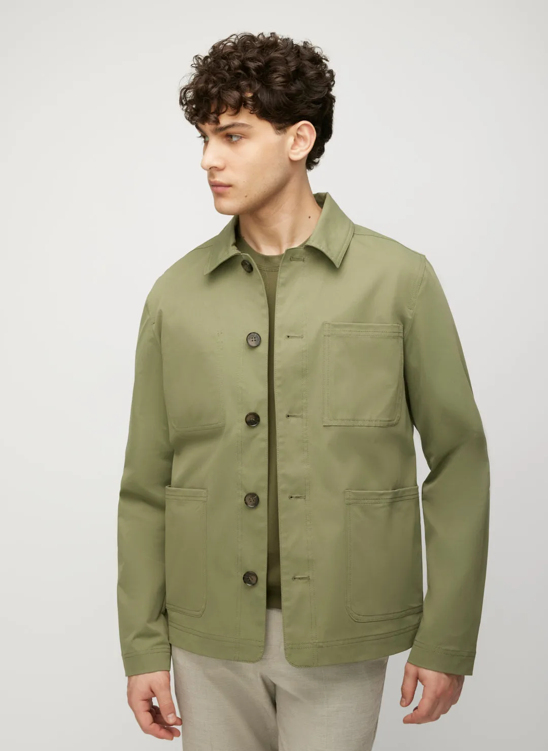 Halsted Chore Jacket sold by Kit and Ace