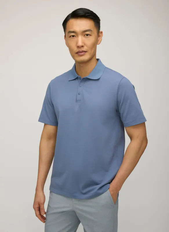 Tech Cotton Polo sold by Kit and Ace