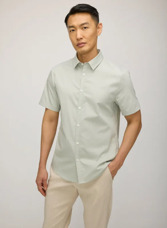 Acadia Short Sleeve Poplin Shirt sold by Kit and Ace