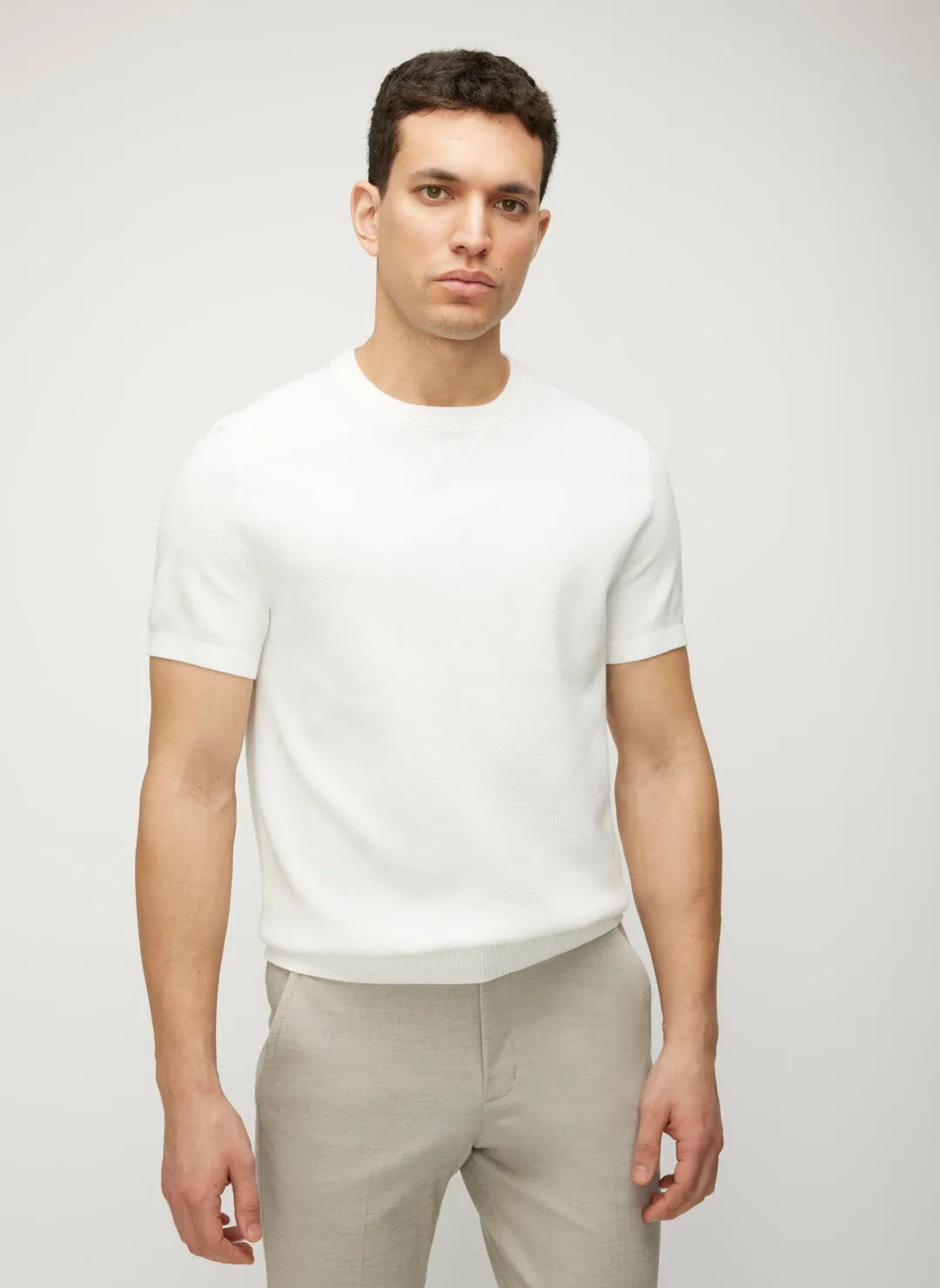Vermont Short Sleeve Sweater Tee sold by Kit and Ace