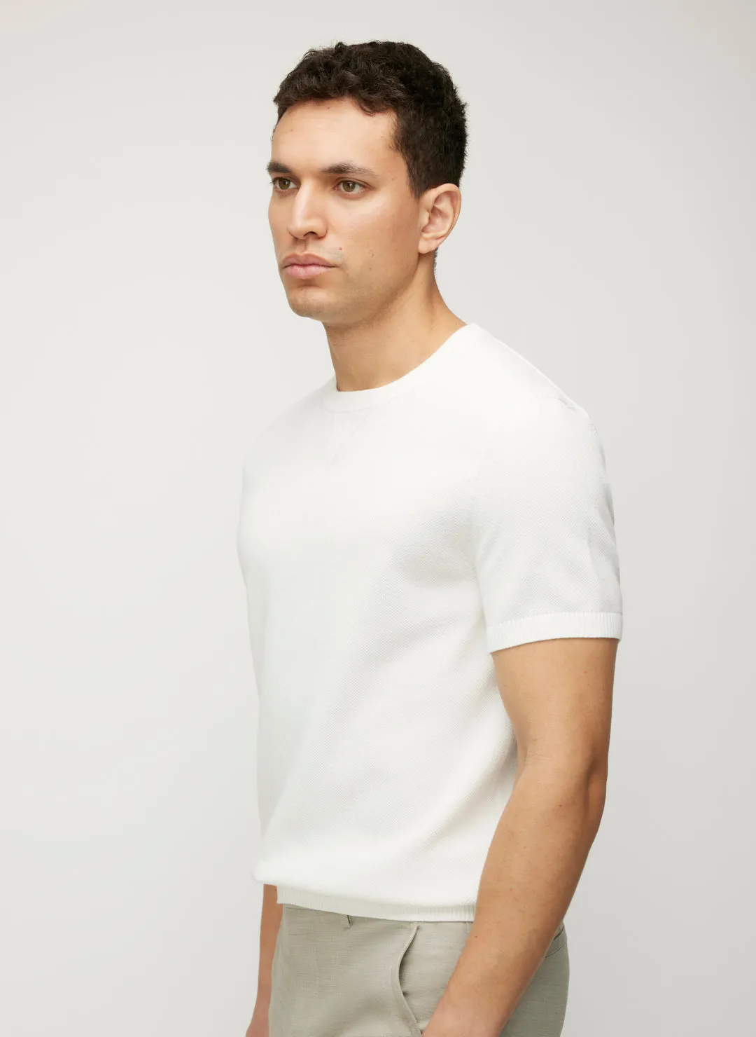 Vermont Short Sleeve Sweater Tee sold by Kit and Ace product image thumbnail 3