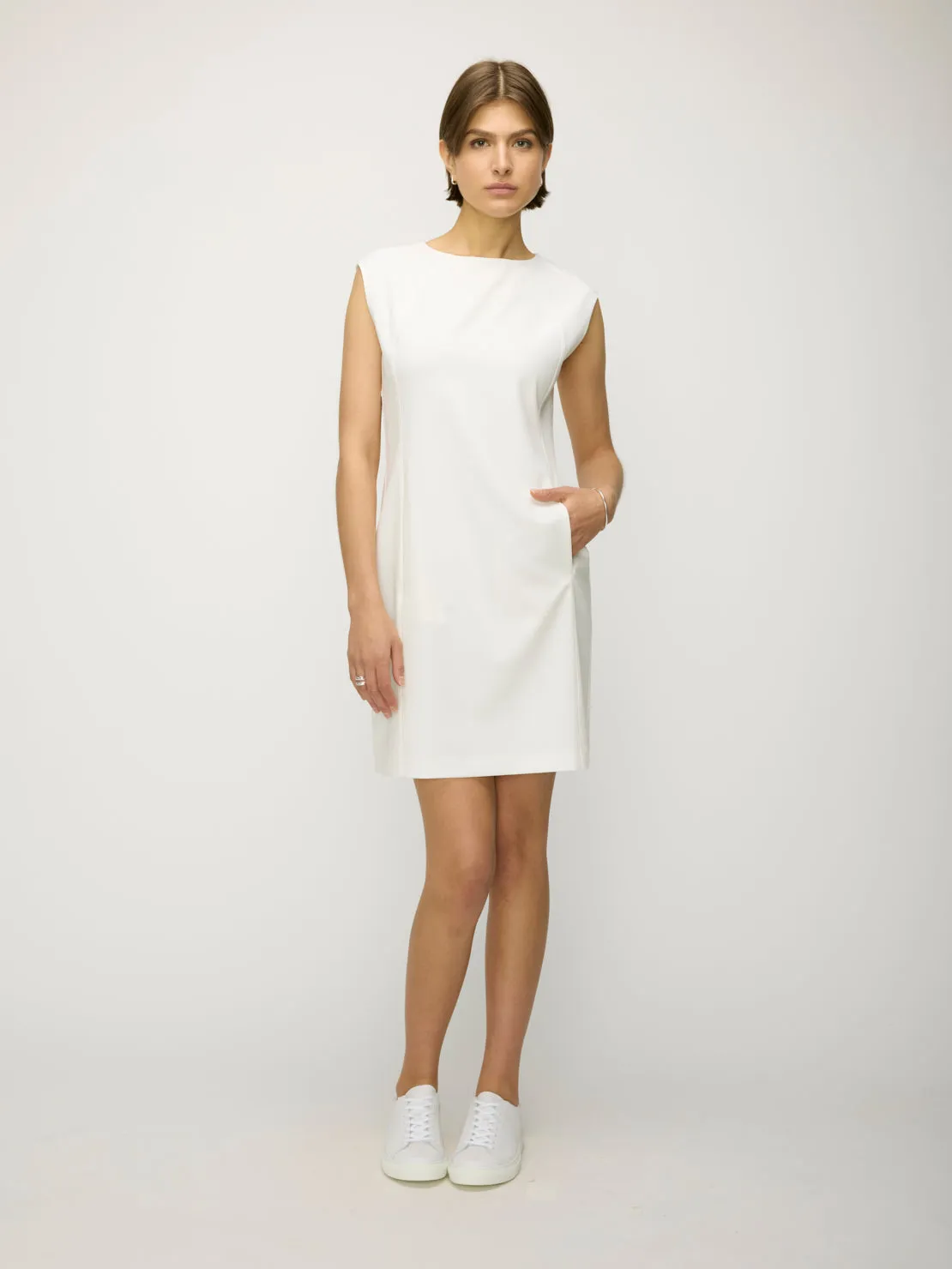 Pursuit Capsleeve Shift Dress sold by Kit and Ace product image thumbnail 2