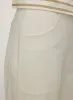 Colette Cropped Wide Leg Twill Pants sold by Kit and Ace