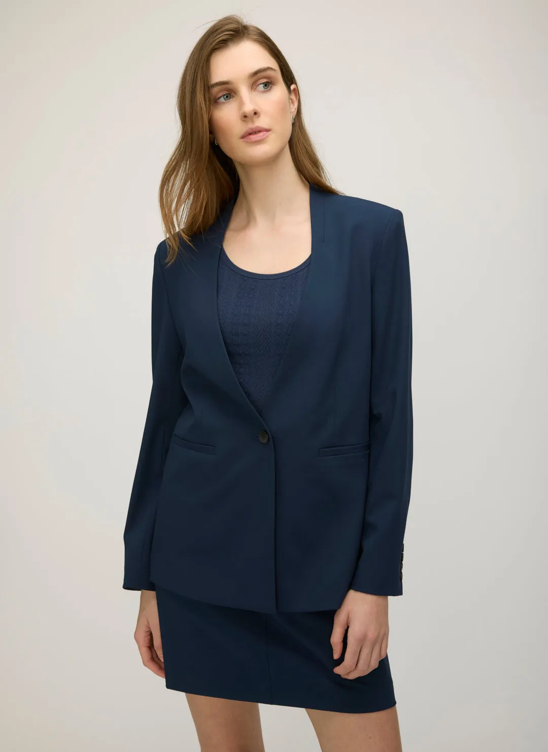 Soft Suiting Blazer sold by Kit and Ace product image thumbnail 3