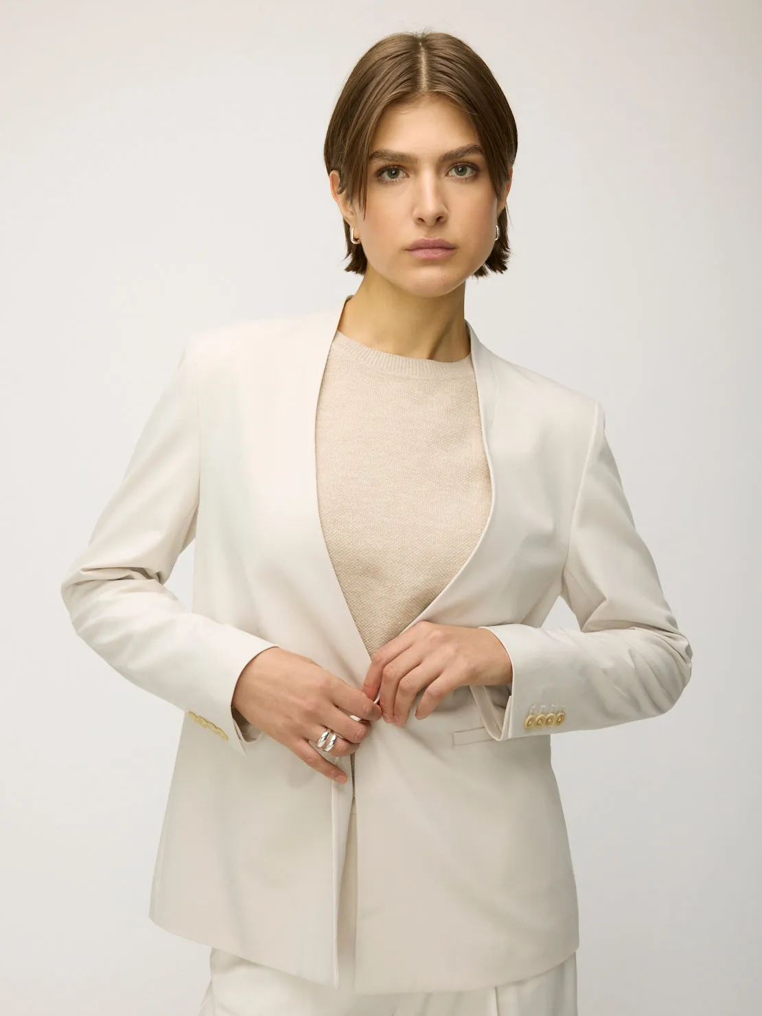 Soft Suiting Blazer sold by Kit and Ace