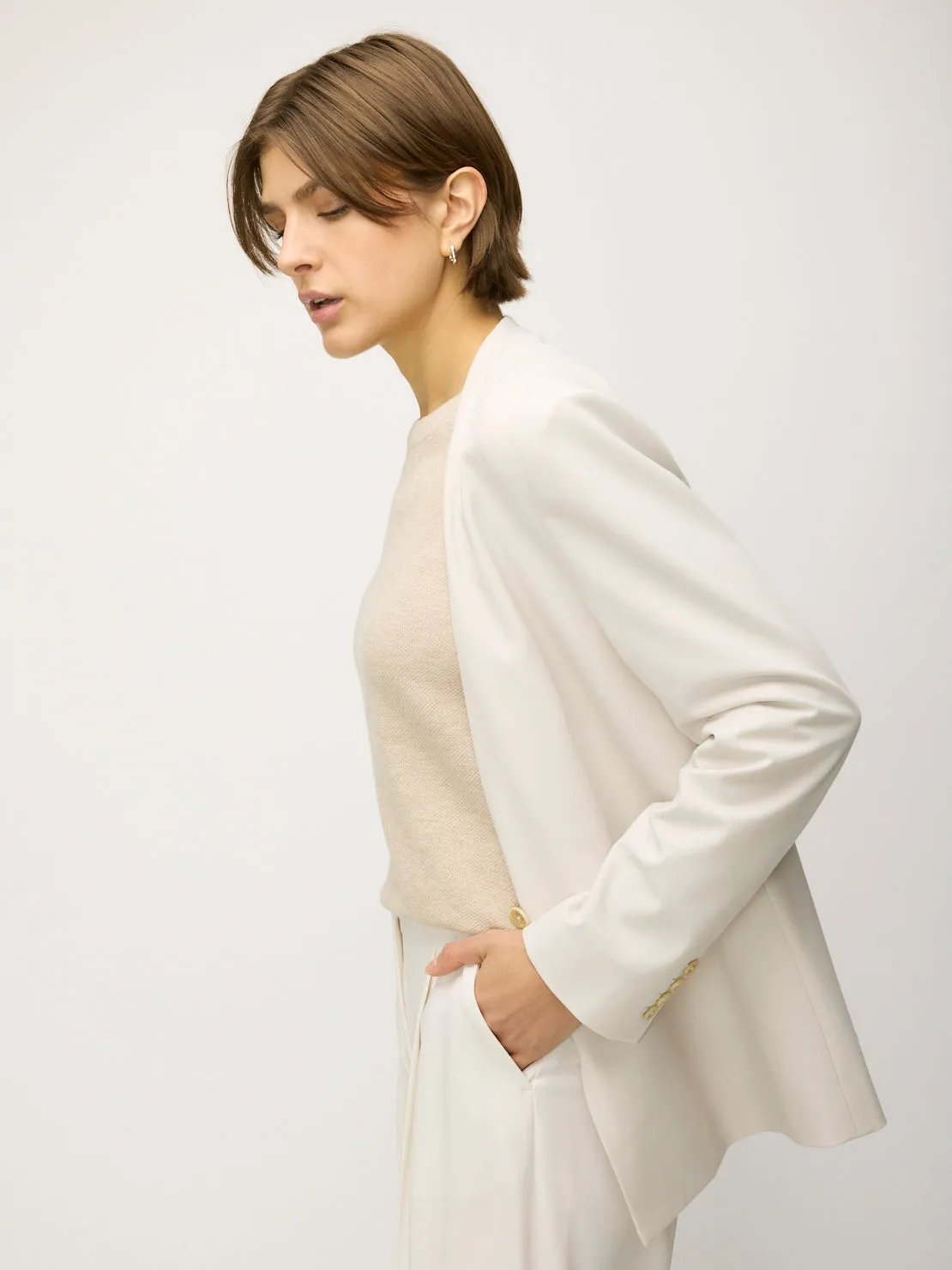 Soft Suiting Blazer sold by Kit and Ace product image thumbnail 3