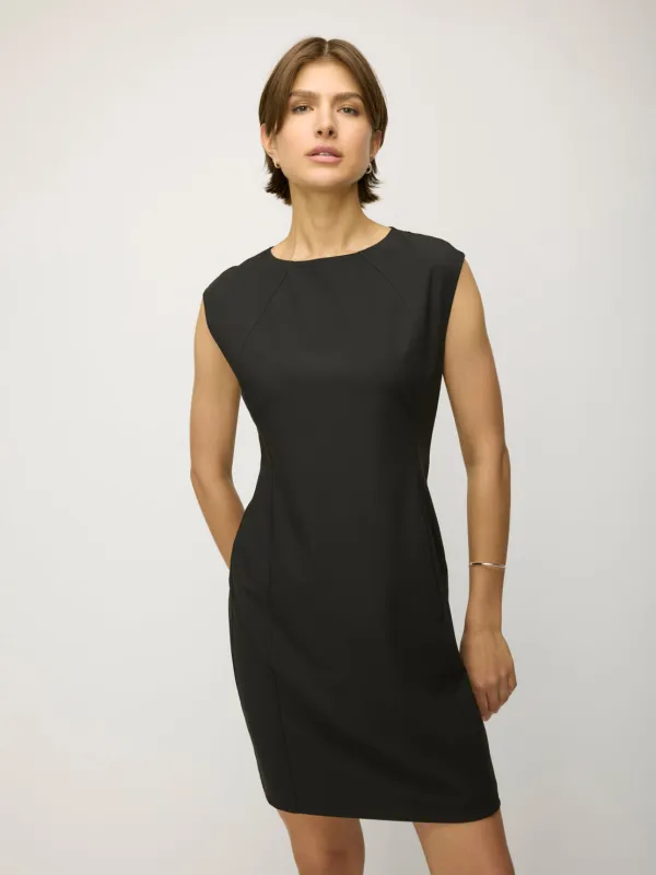 Pursuit Capsleeve Shift Dress sold by Kit and Ace