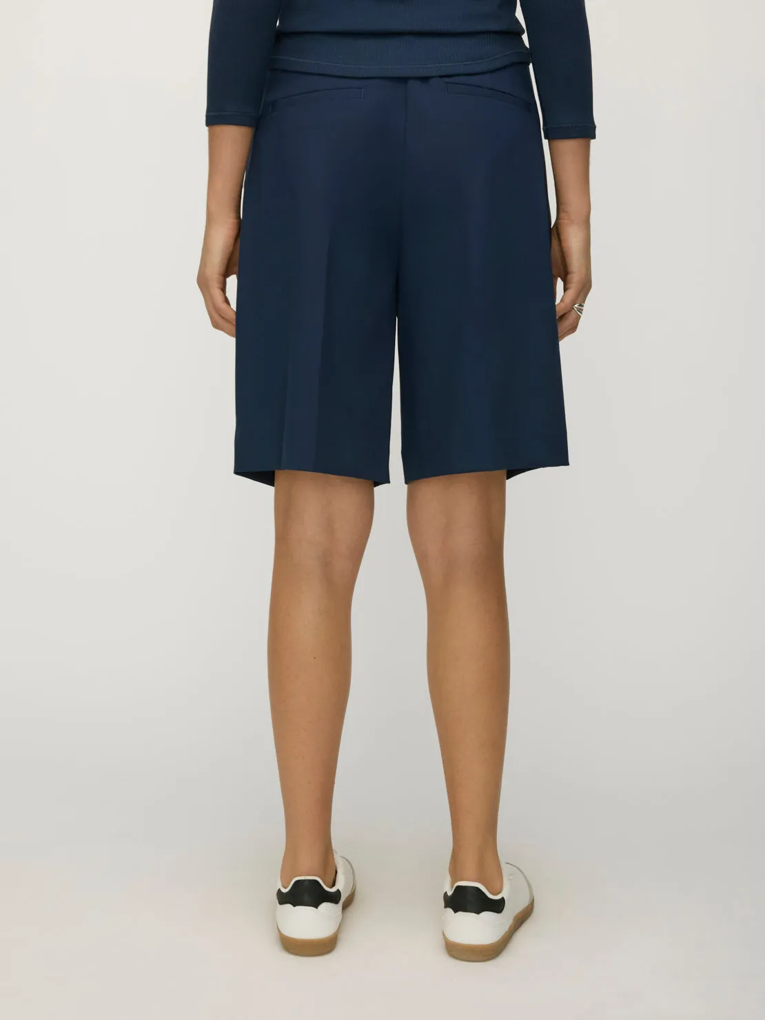 Prentice Long Tailored Shorts sold by Kit and Ace product image thumbnail 4