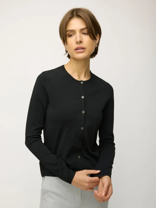 Farrah Fitted Sweater Cardigan sold by Kit and Ace