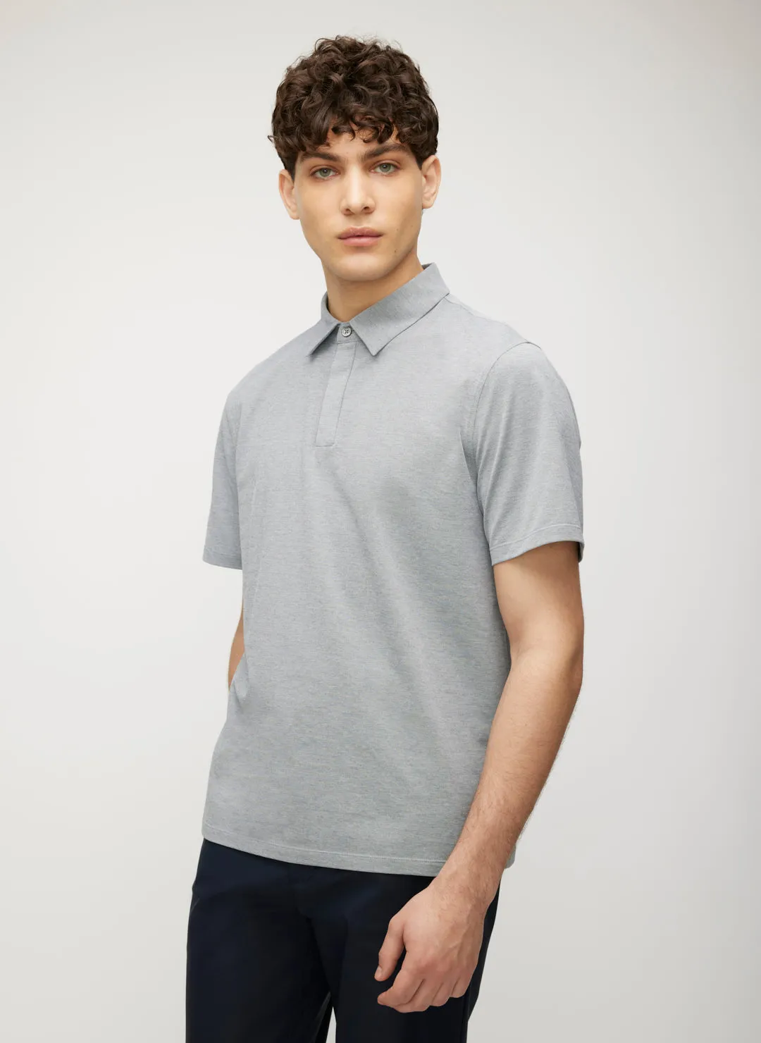 City Tech Short Sleeve Polo sold by Kit and Ace