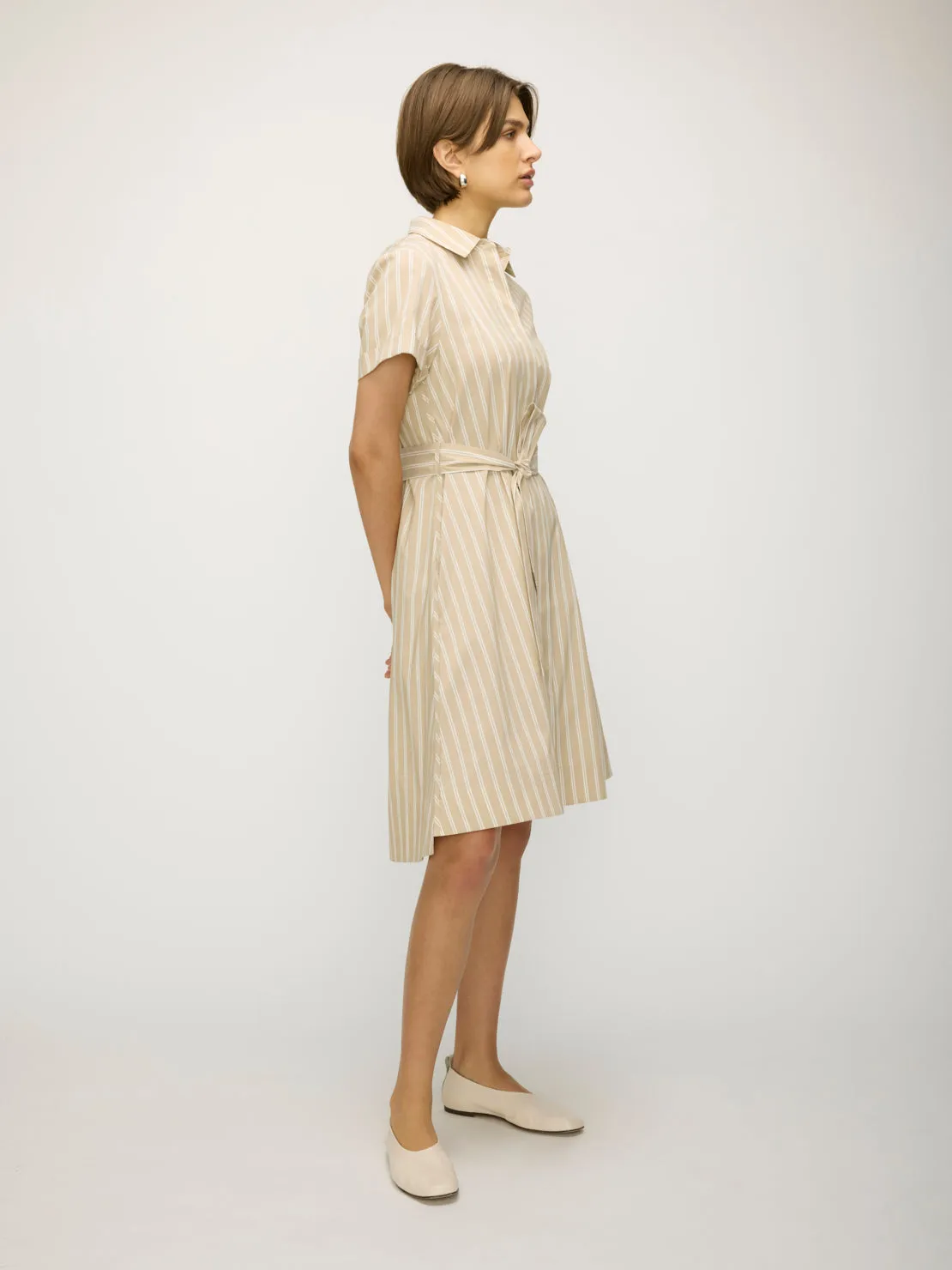 Metier Short Sleeve Shirt Dress sold by Kit and Ace product image thumbnail 2