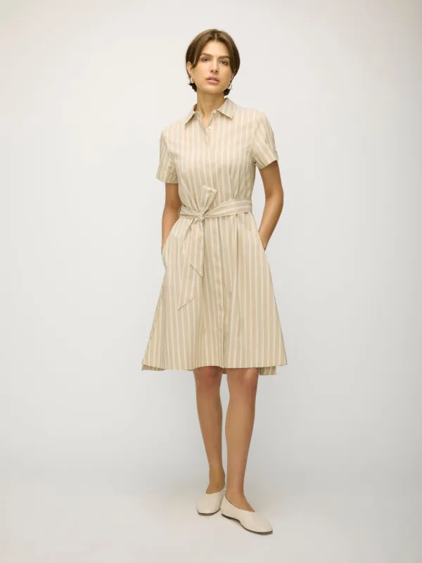 Metier Short Sleeve Shirt Dress sold by Kit and Ace