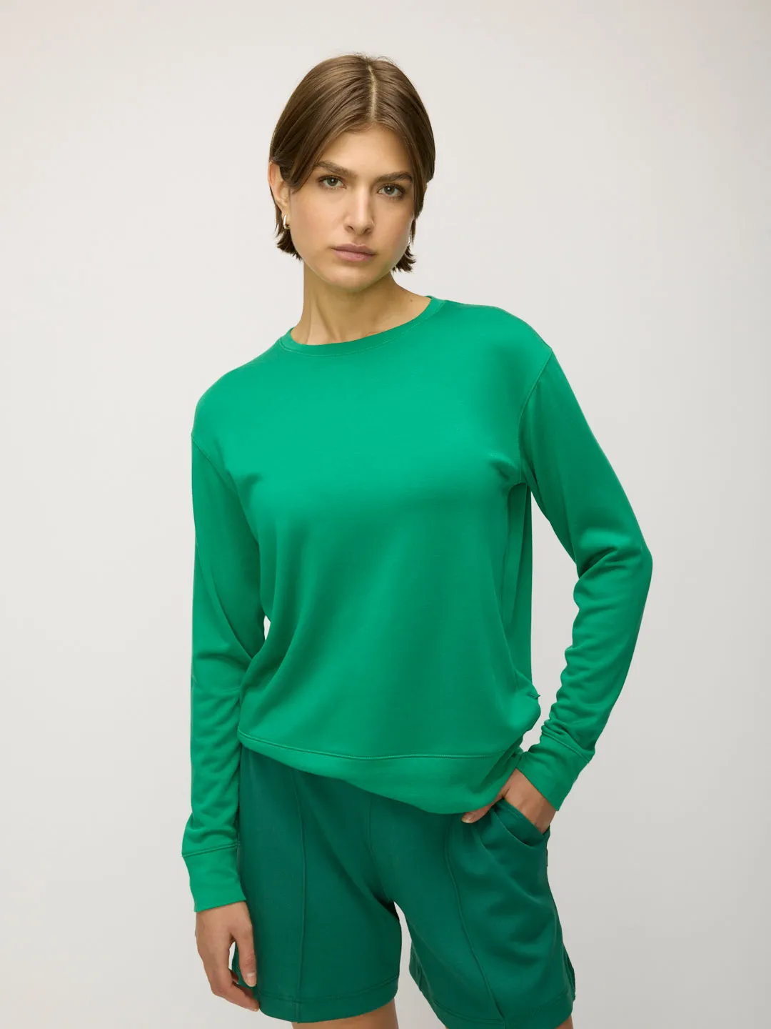 Devon Long Sleeve Pullover sold by Kit and Ace