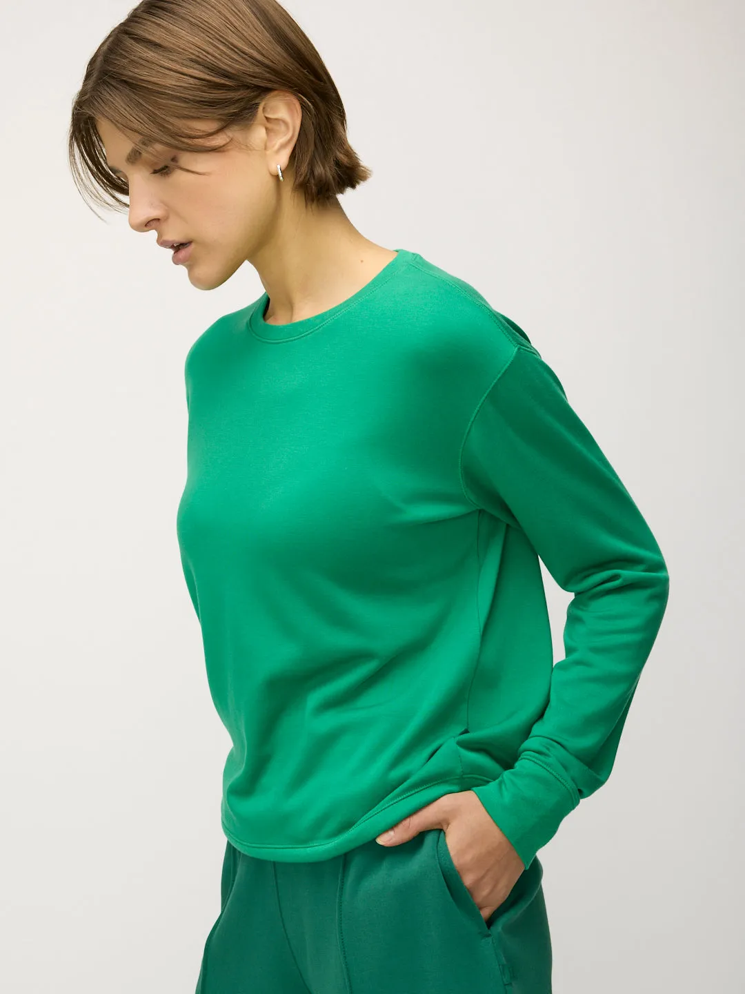 Devon Long Sleeve Pullover sold by Kit and Ace product image thumbnail 4