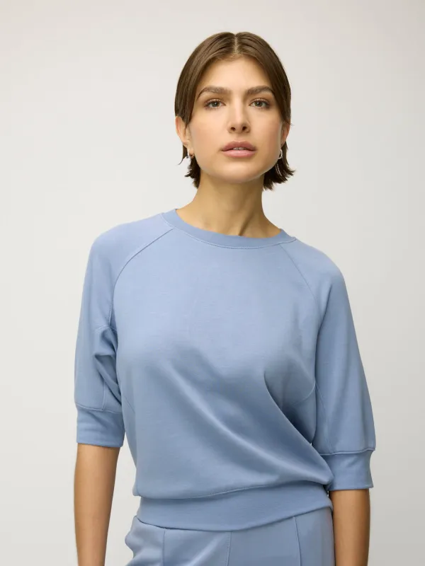 Sophia Short Sleeve Dolman Sweatshirt sold by Kit and Ace