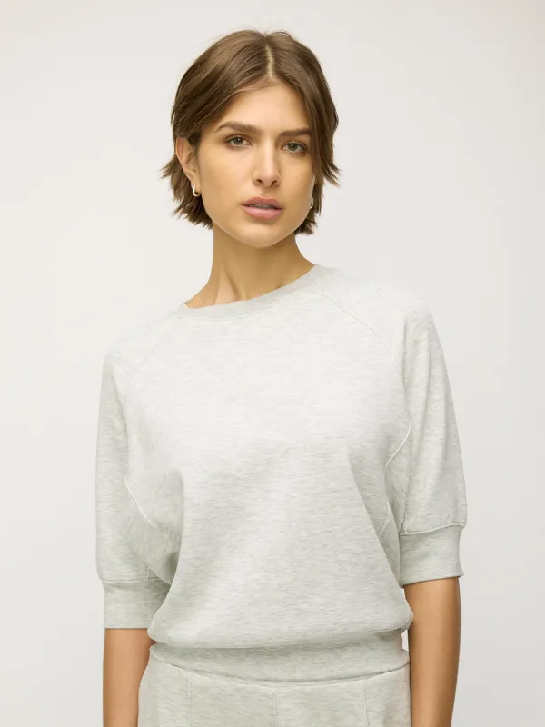 Sophia Short Sleeve Dolman Sweatshirt sold by Kit and Ace