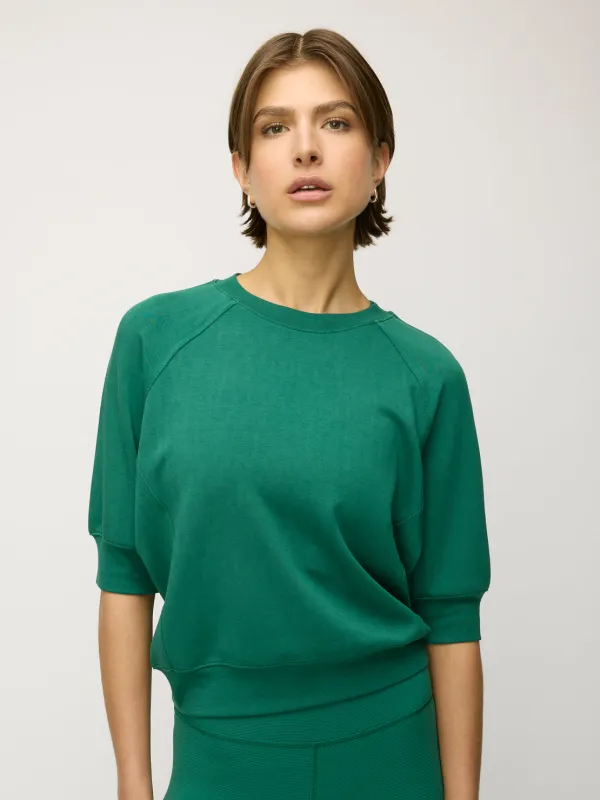 Sophia Short Sleeve Dolman Sweatshirt sold by Kit and Ace