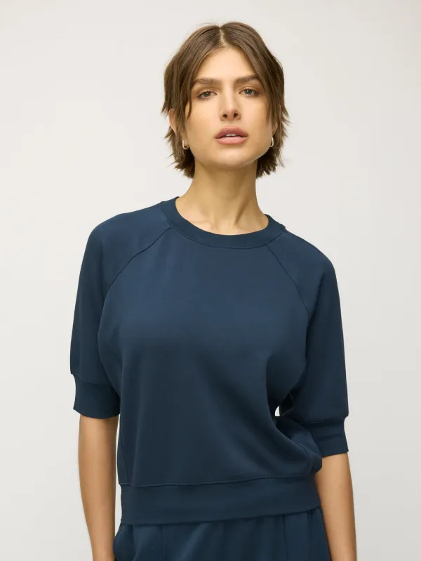 Sophia Short Sleeve Dolman Sweatshirt sold by Kit and Ace