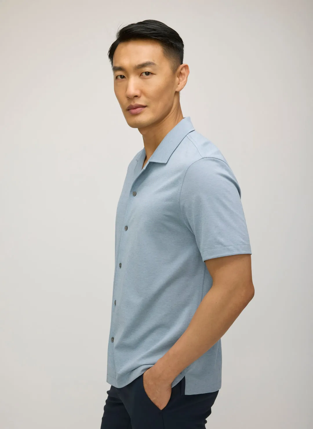 City Tech Camp Short Sleeve Shirt sold by Kit and Ace product image thumbnail 4