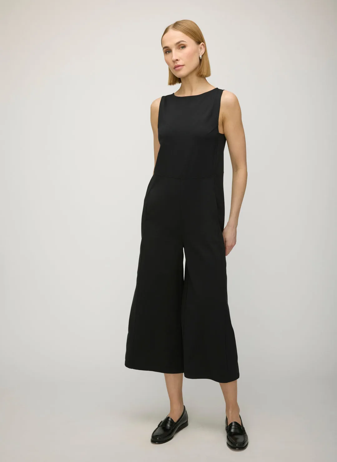 Agency Sleeveless Wide Leg Jumpsuit sold by Kit and Ace product image thumbnail 3