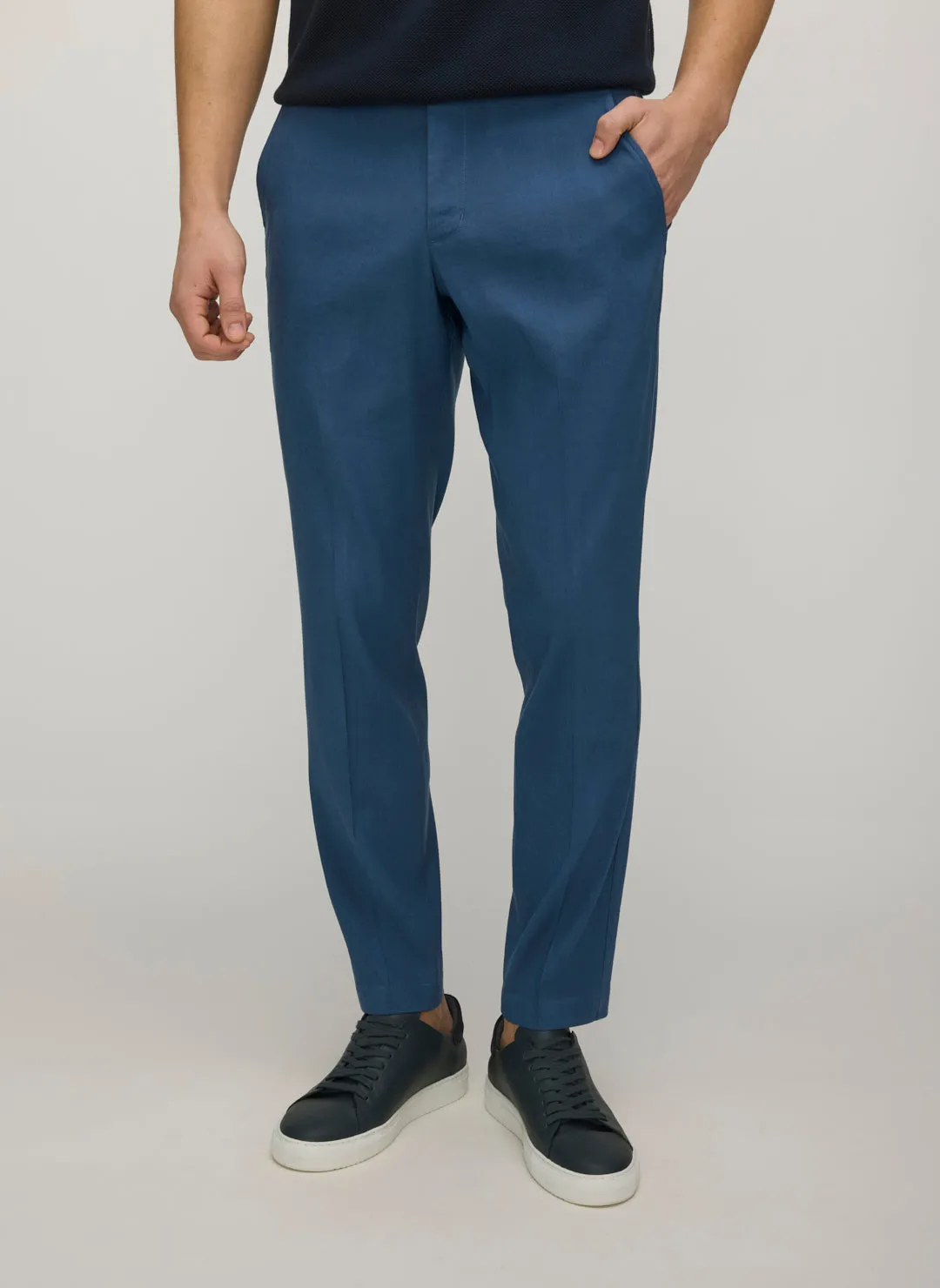 En Route Slim Linen Pants sold by Kit and Ace