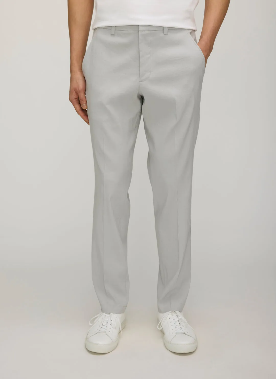 En Route Slim Linen Pants sold by Kit and Ace