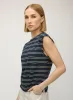 Luna Linen Muscle Tank sold by Kit and Ace