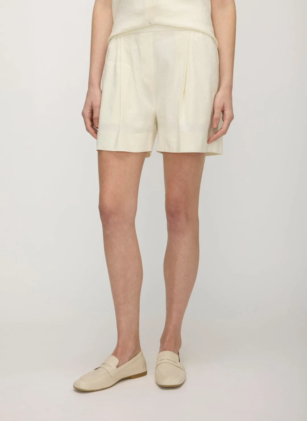 Lyon Linen Shorts sold by Kit and Ace product image thumbnail 4