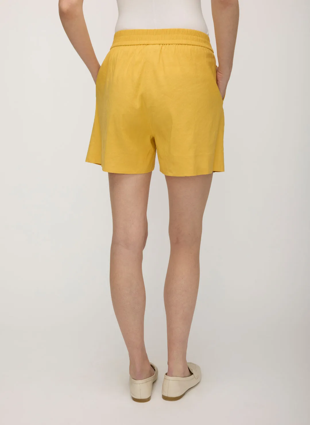 Lyon Linen Shorts sold by Kit and Ace product image thumbnail 4