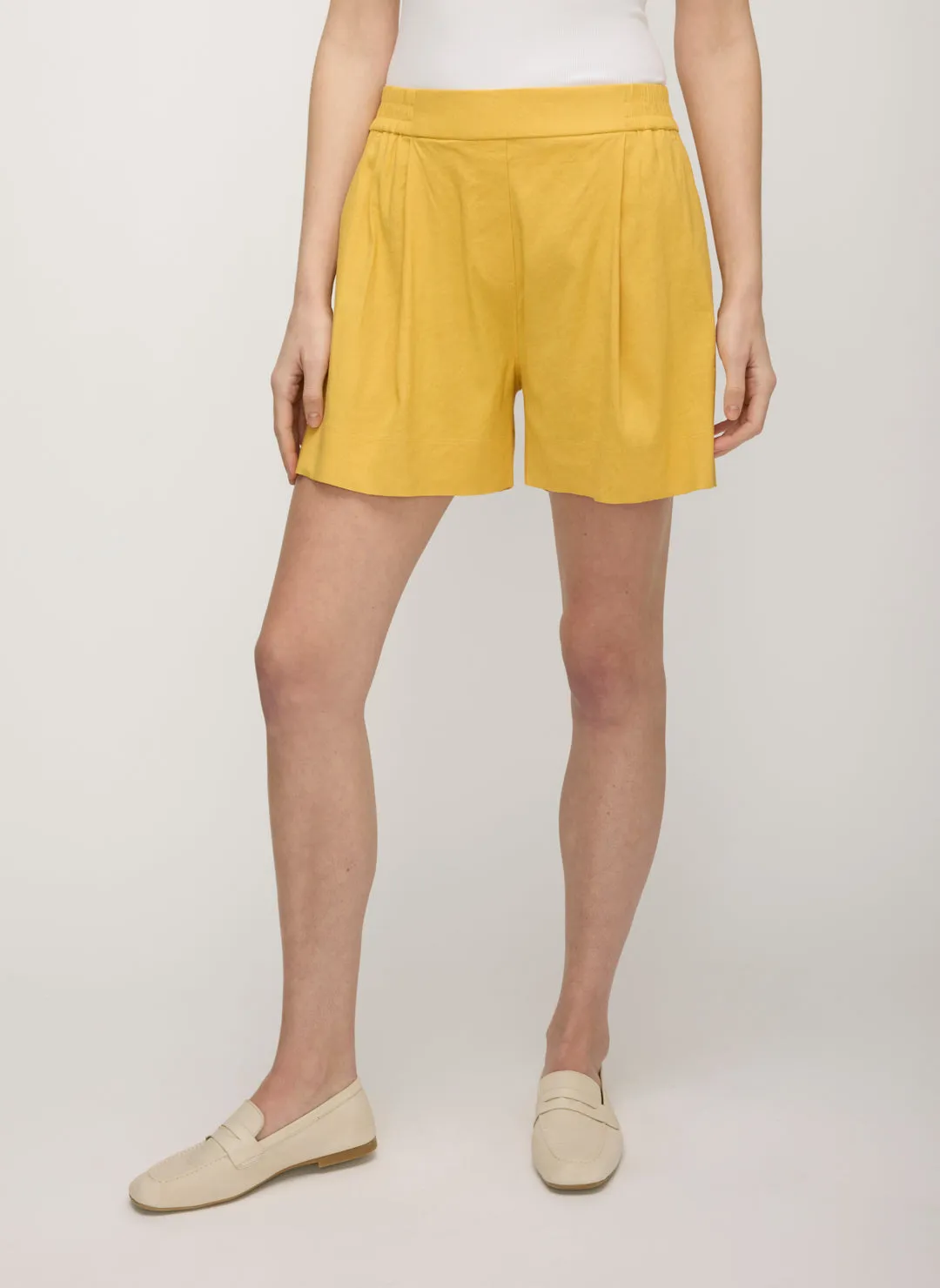 Lyon Linen Shorts sold by Kit and Ace product image thumbnail 5