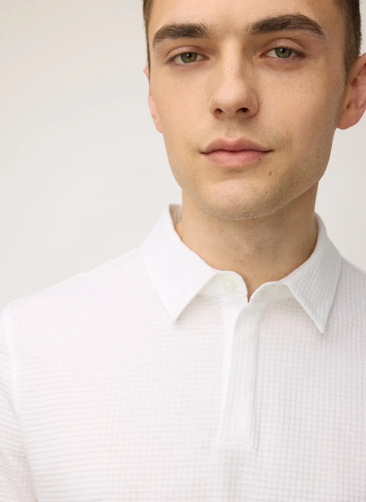City Tech Textured Camp Shirt sold by Kit and Ace product image thumbnail 4