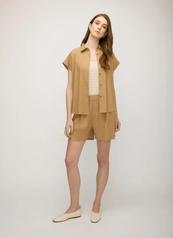 Lyon Linen Shorts sold by Kit and Ace