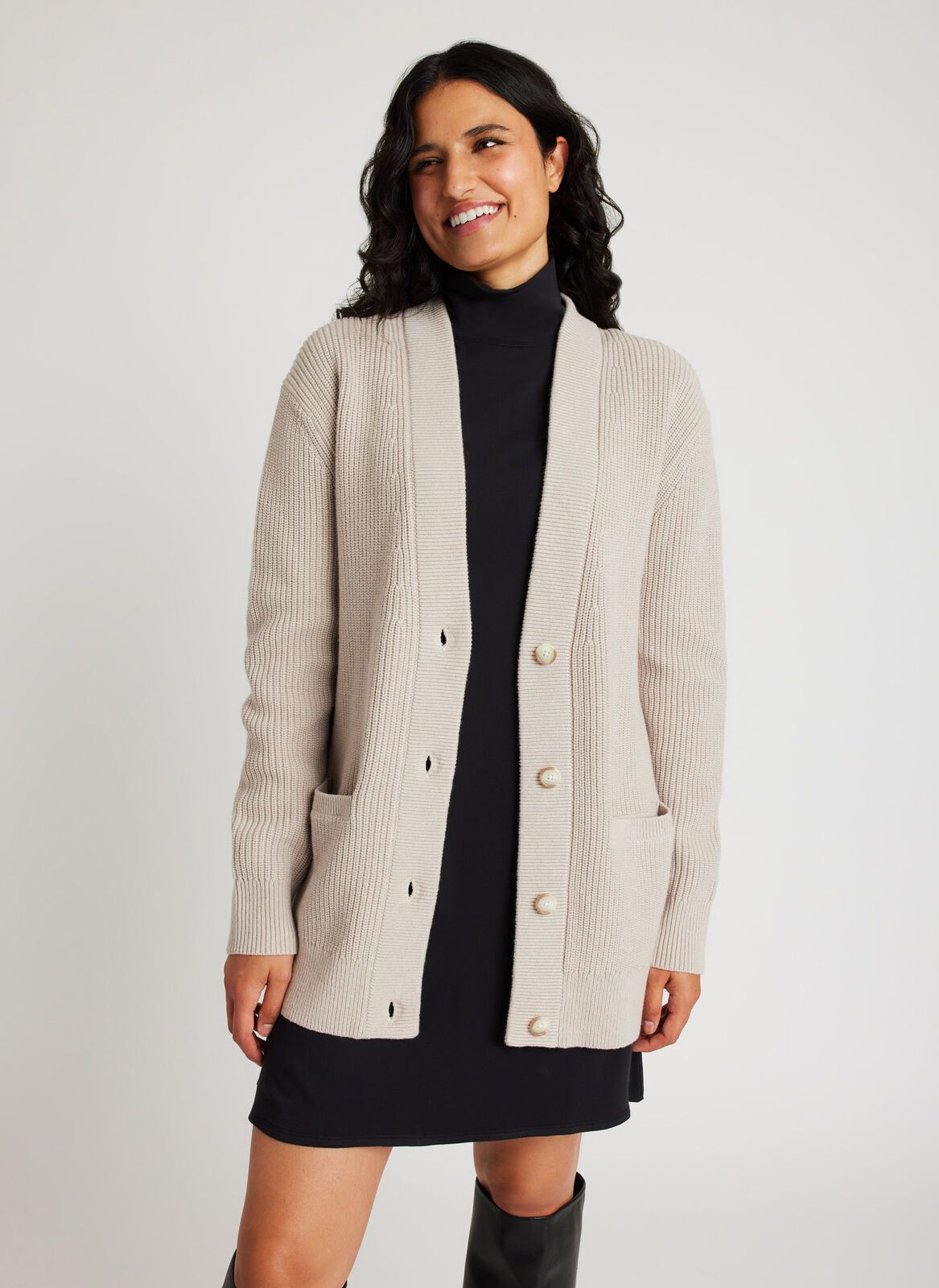 Weekend Merino Cardigan sold by Kit and Ace product image thumbnail 11