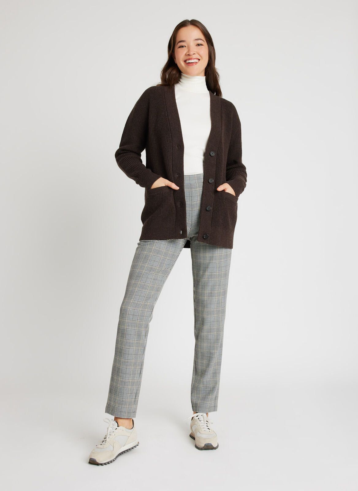 Weekend Merino Cardigan sold by Kit and Ace product image thumbnail 7