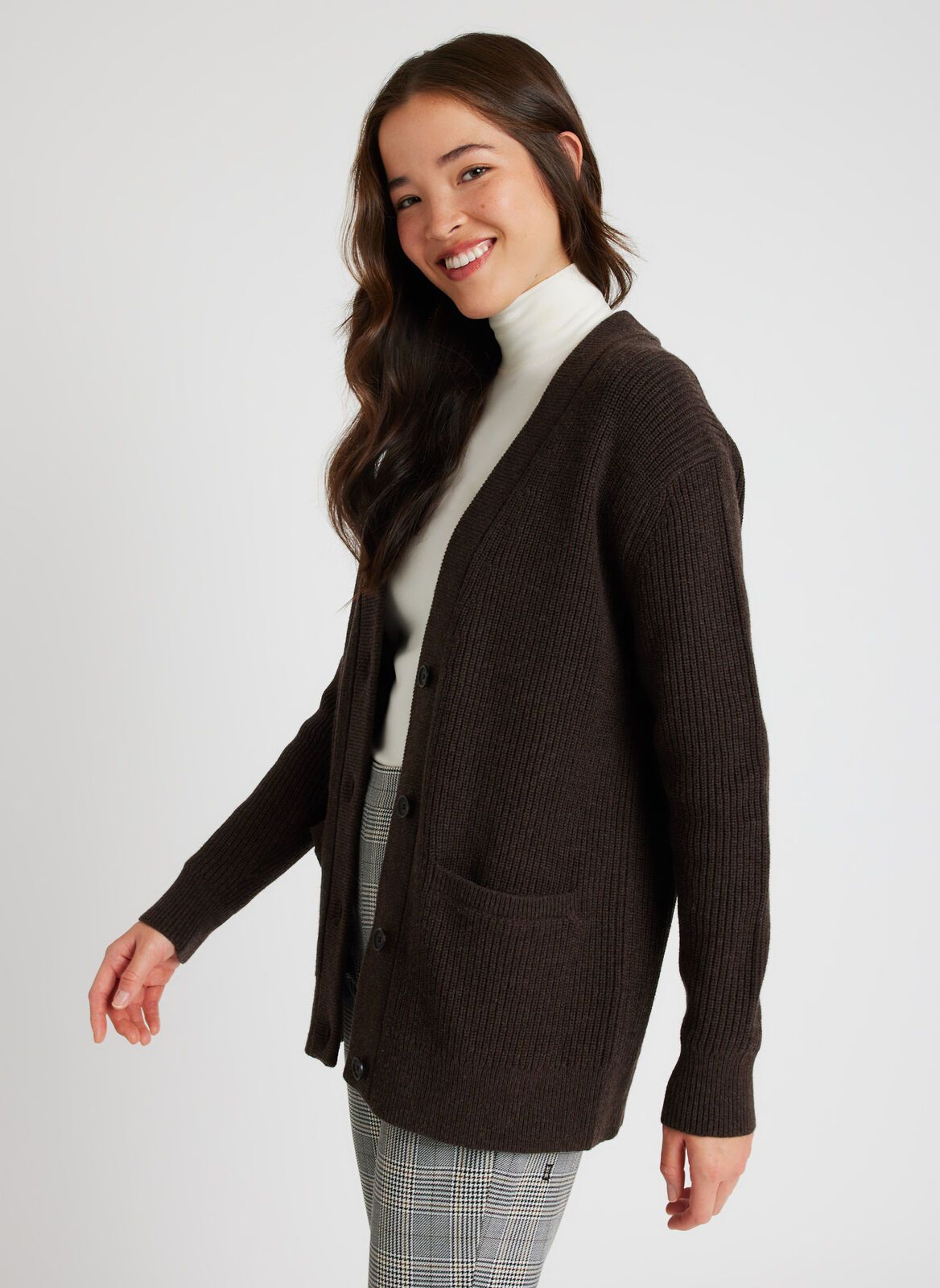 Weekend Merino Cardigan sold by Kit and Ace product image thumbnail 4