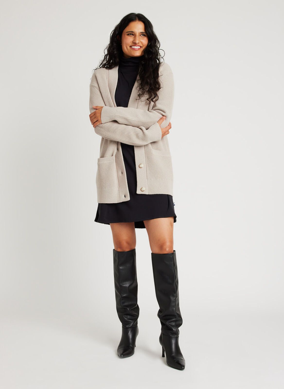 Weekend Merino Cardigan sold by Kit and Ace product image thumbnail 15