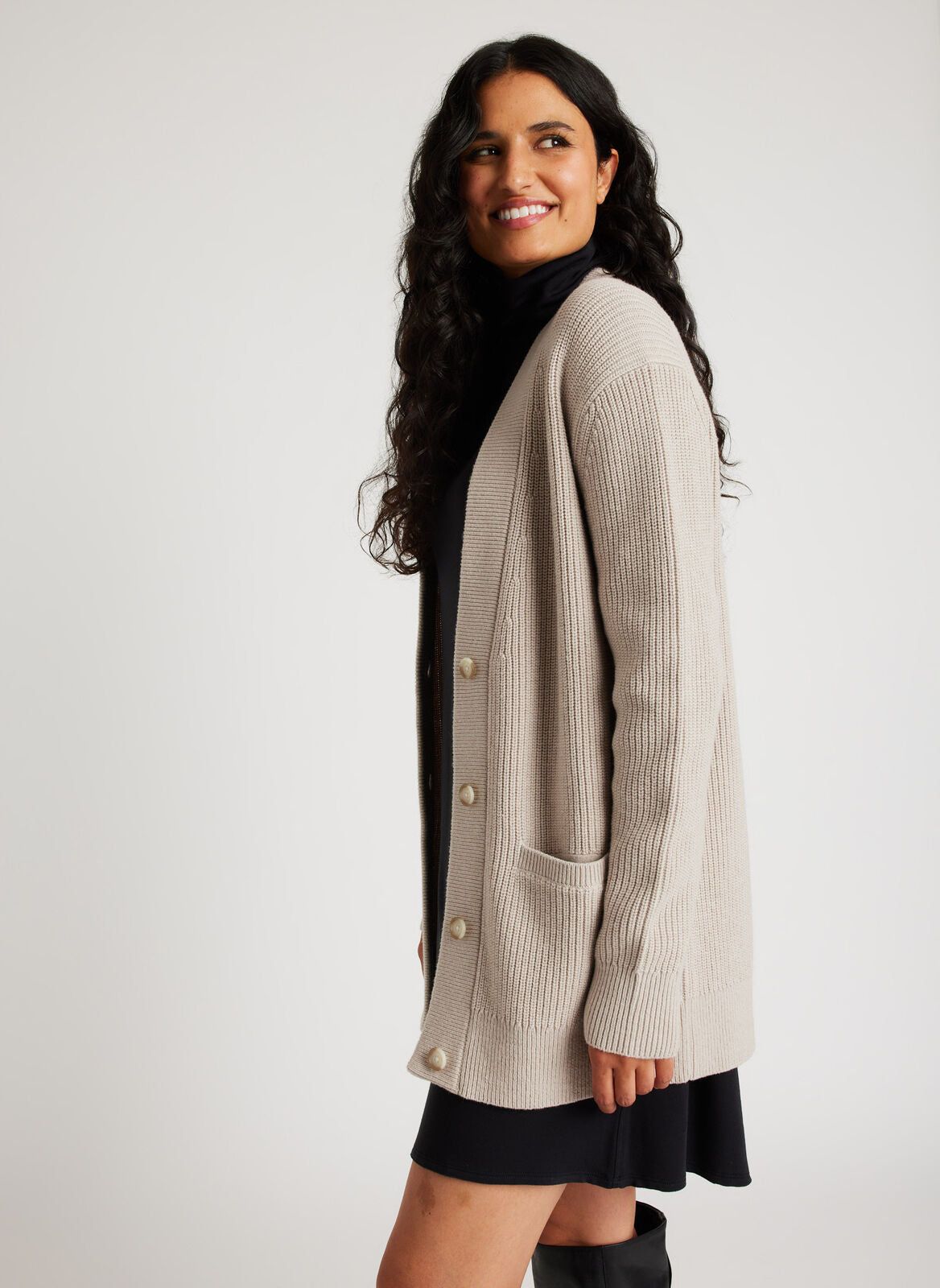 Weekend Merino Cardigan sold by Kit and Ace product image thumbnail 12