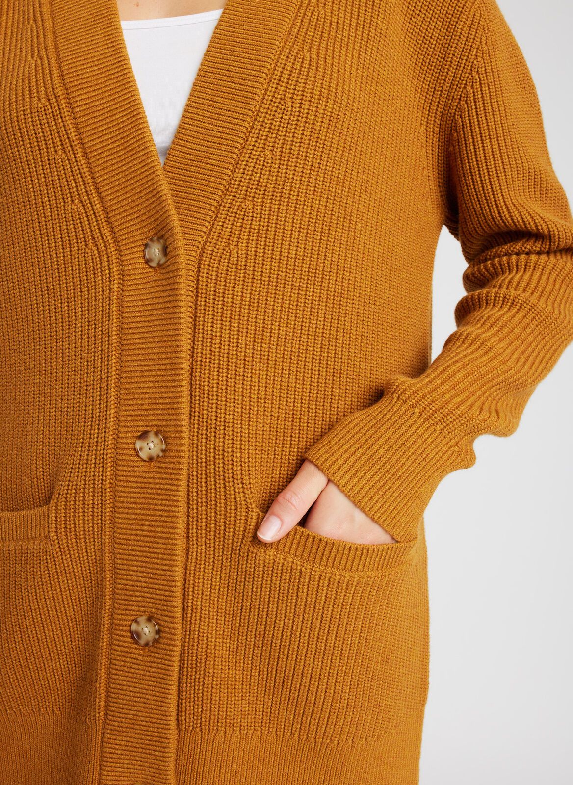 Weekend Merino Cardigan sold by Kit and Ace product image thumbnail 9