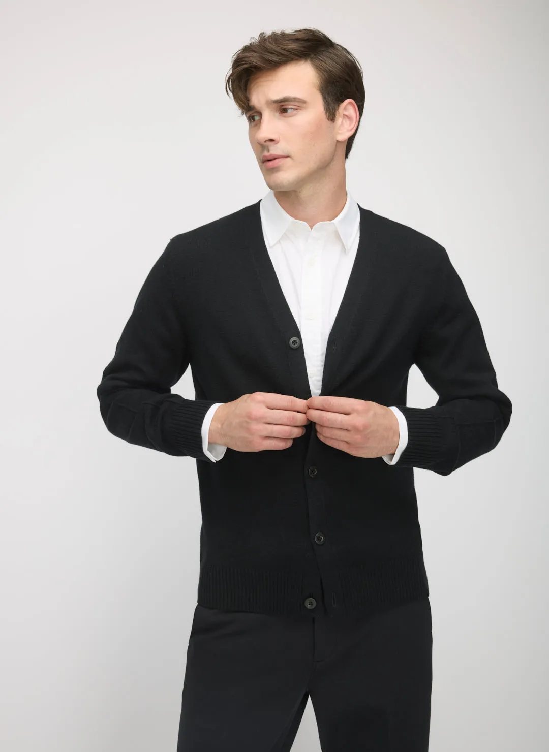 Merino Cotton Cardigan sold by Kit and Ace product image thumbnail 2