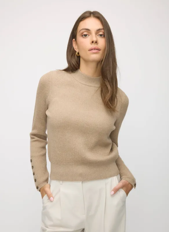 Esme Mockneck Sweater sold by Kit and Ace