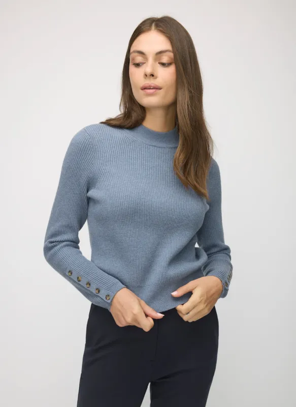 Esme Mockneck Sweater sold by Kit and Ace