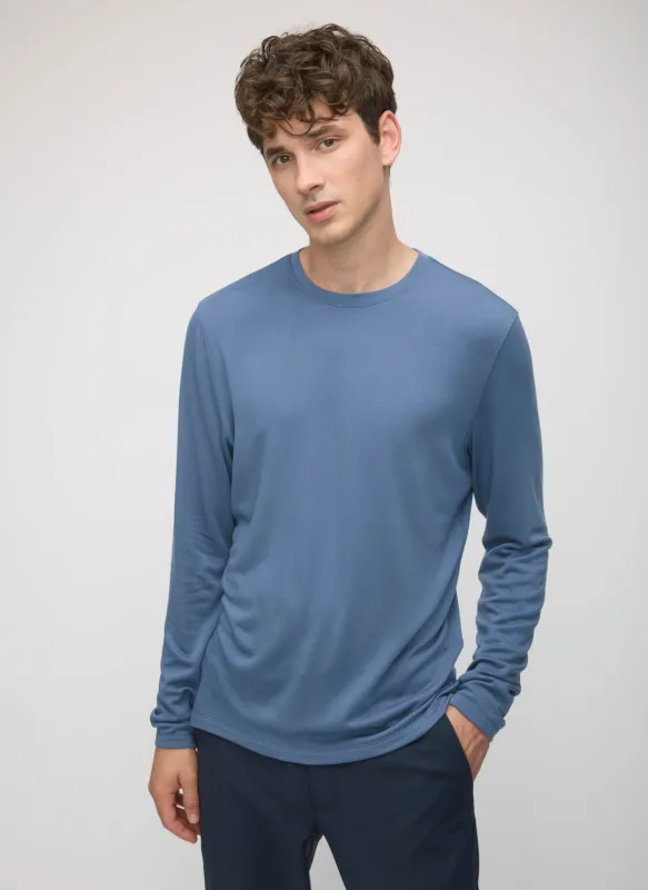 Upgraded Brushed Long Sleeve Crew sold by Kit and Ace