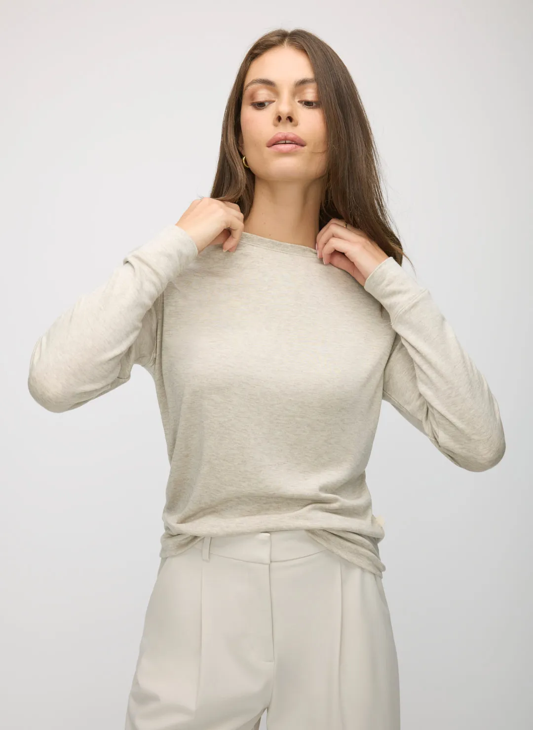 Devon Long Sleeve Pullover sold by Kit and Ace product image thumbnail 3