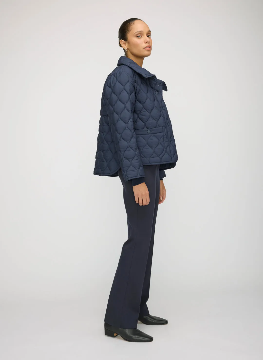 Oslo Recycled Quilted Jacket sold by Kit and Ace product image thumbnail 3
