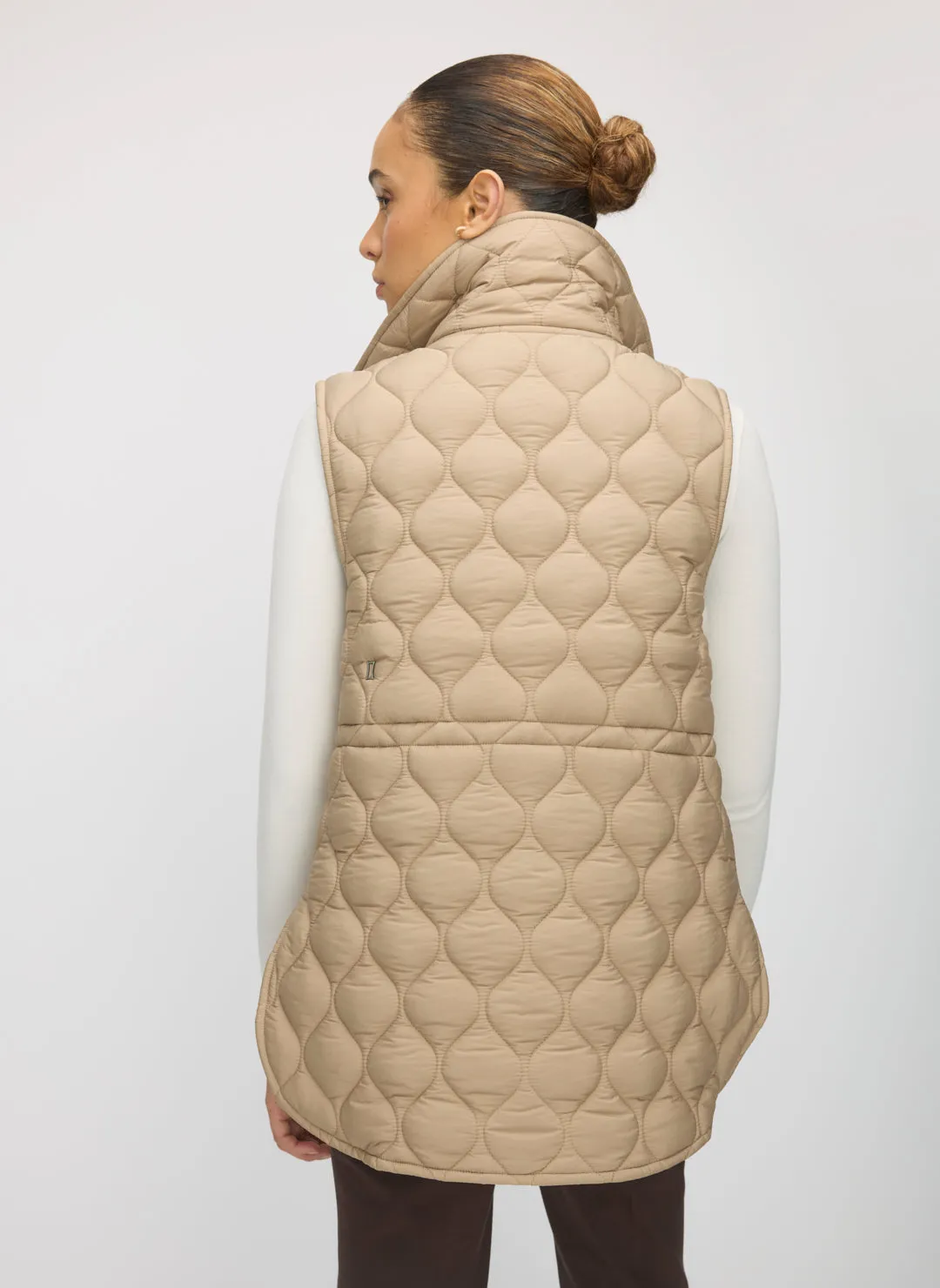 Oslo Recycled Quilted Vest sold by Kit and Ace product image thumbnail 4