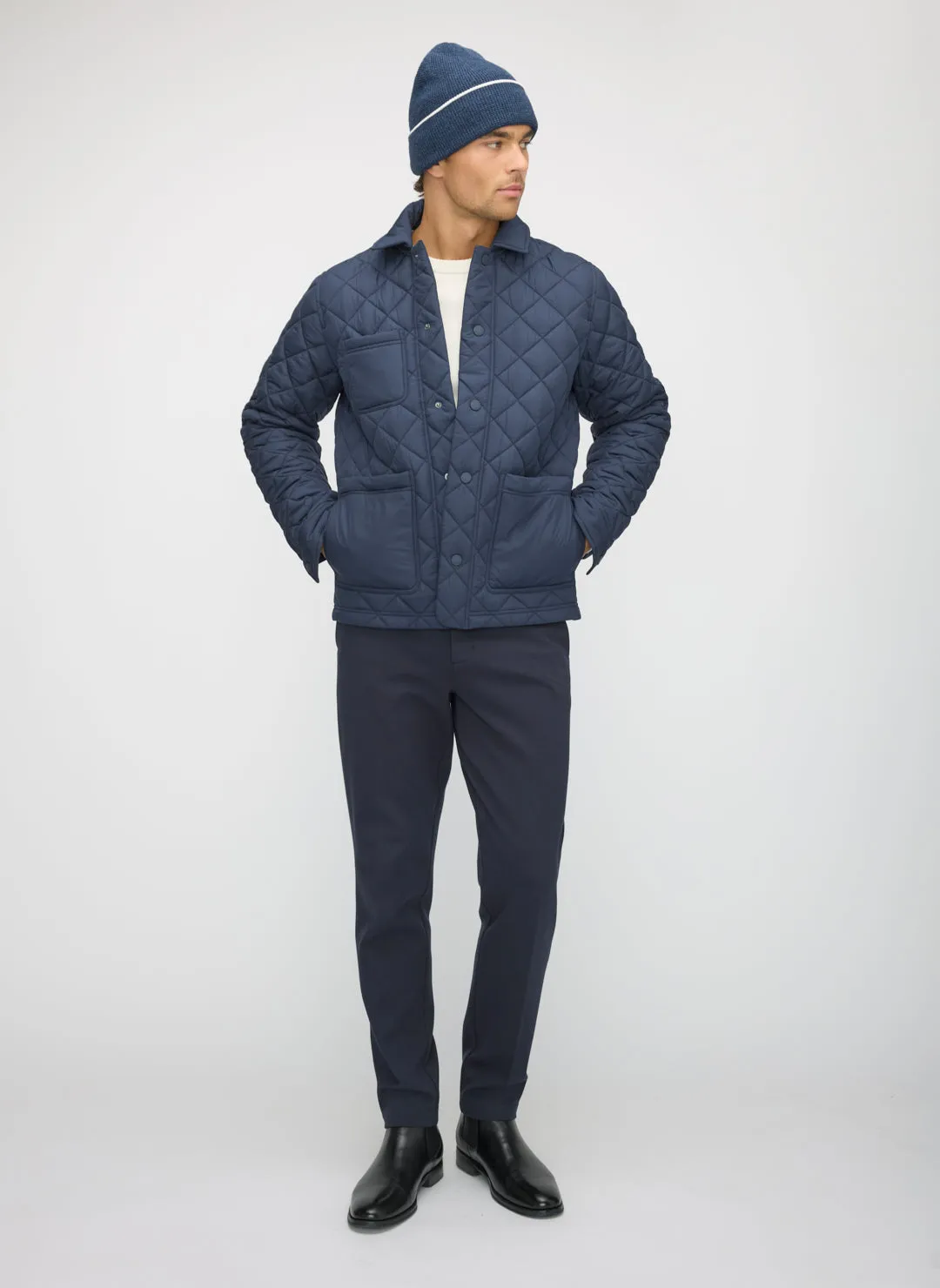Bergen Recycled Quilted Jacket sold by Kit and Ace product image thumbnail 5