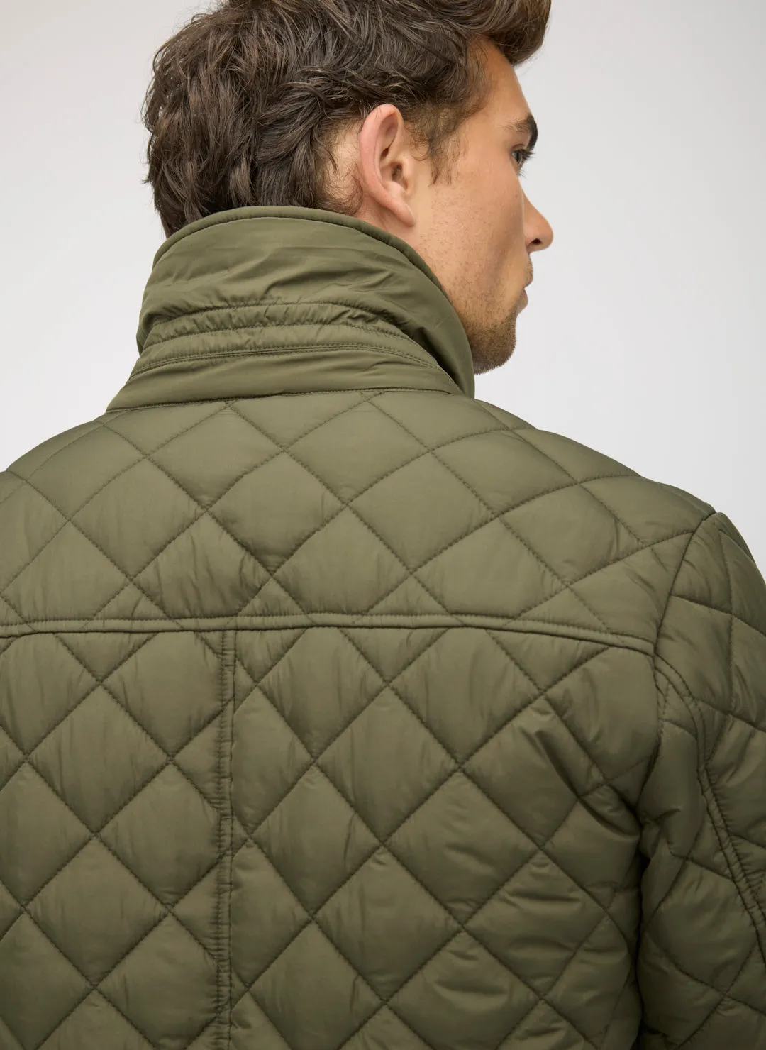 Bergen Recycled Quilted Coat sold by Kit and Ace product image thumbnail 4